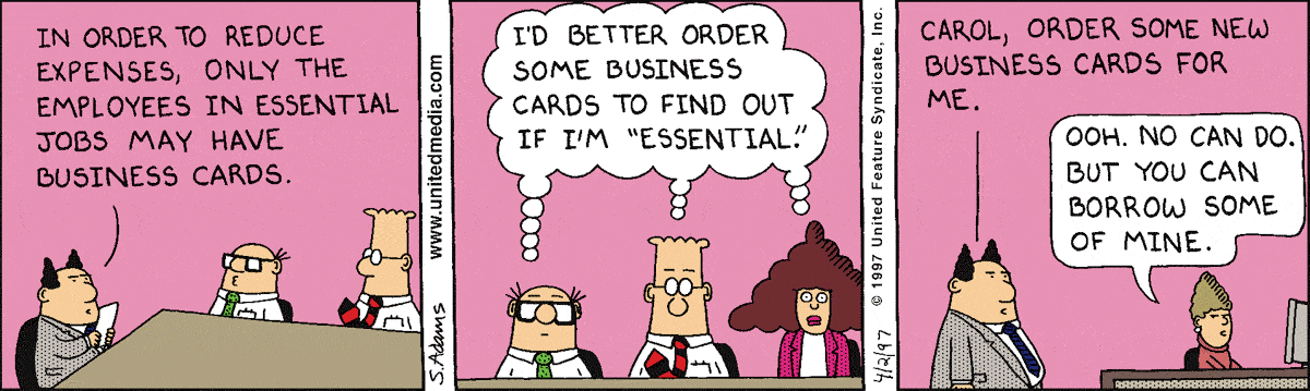 Dilbert Cartoon